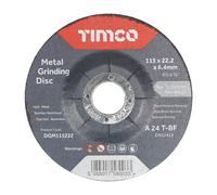 Timco B/abrasive Depressed Metal - 115 X 22.2 X 6.4 (25Pcs)