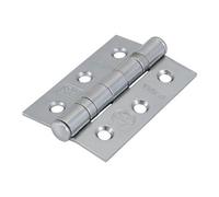 Timco Ball Bearing Hinges Grade 7 Steel Polished Chrome - 76 X 51 X 2.2