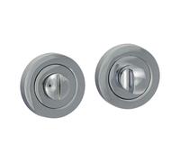 Timco Bathroom Thumb Turn And Release - Polished Chrome Blister Pack 1 200117