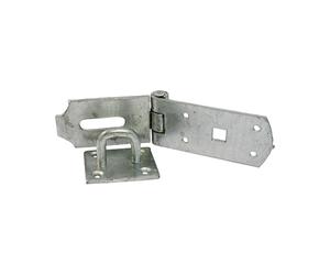 Timco BHS10GP Secure Bolt On Hasp & Staple - Heavy Duty - Hot Dipped Galvanised 10in TIMbag 1