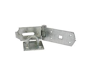 Timco BHS8GPTaurus Secure Bolt On Hasp & Staple - Heavy Duty - Hot Dipped Galvanised - 8"