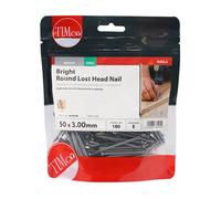TIMCO Round Lost Head Nails Bright - BLH50MB- you get 7