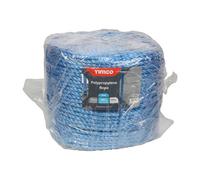 Timco Blue Polypropylene Rope Long Coil - 10mm X 220M