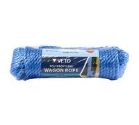 Timco Blue Polypropylene Wagon Rope - 9mm X 27M