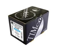 Timco BMH38 Metal Construction Heavy Section Screws - Hex - Self-Drilling - Bi-Metal - Exterior - Silver Organic 5.5 X 38 Box 100