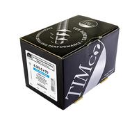 Timco BMLH100W16 Metal Construction Composite Panel Screws - Hex - Epdm Washer - Self-Drilling - Bi-Metal - Exterior - Silver Organic 5.5/6.3 X 100 Box 100