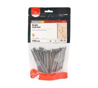 TIMCO Bright Oval Nails - 100mm - 1kg Bag