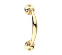 Timco Bow Handle - Polished Brass / Brass 152mm