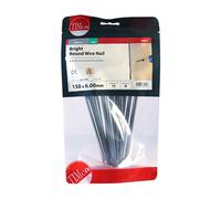 Timco BRW150MB Round Wire Nails - Bright 150 X 6.00