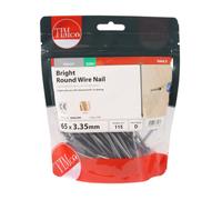 Timco BRW65MB Round Wire Nails - Bright 65 X 3.35