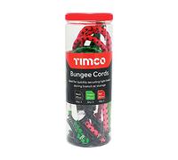 Timco BUNMIX8 Bungee Cords - Mixed Pack 8Pcs Tube 8