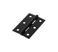 Timco - Butt Hinge - Fixed Pin (1838) - Black (Size 75 x 50-2 Pieces)