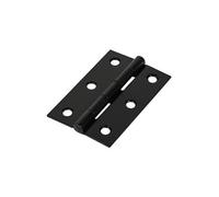 Timco - Butt Hinge - Fixed Pin (1838) - Black (Size 75 X 50 - 2 Pieces)