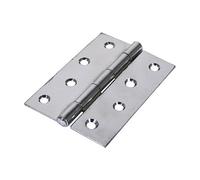 Timco - Butt Hinge - Fixed Pin (1838) - Polished Chrome (Size 75 X 50 - 2 Pieces)