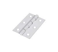 Timco - Butt Hinge - Fixed Pin (1838) - White (Size 75 x 50-2 Pieces)