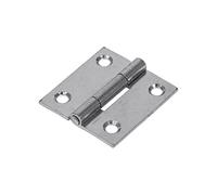 Timco - Butt Hinge - Fixed Pin (1838) - Zinc (Size 38 X 34 - 2 Pieces)