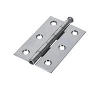 Timco 434435 Butt Hinge - Loose Pin (1840) - Polished Chrome 75 X 50