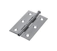 Timco 434006 Butt Hinge - Loose Pin (1840) - Satin Chrome 75 X 50