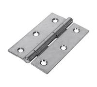 Timco Butt Hinges Fixed Pin (1838) Steel Silver - 90 X 60