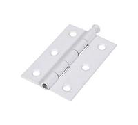 Timco Butt Hinges Loose Pin (1840) Steel White - 75 X 50