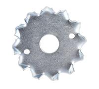 TIMCO BZP Double Timber Connector - M12 x 50mm - Zinc - Box of 100