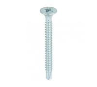 Timco 00038PSDD Drywall Metal Stud Plasterboard Screws - Ph - Bugle - Self Drilling - Zinc 3.5 X 38