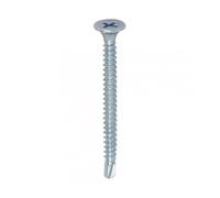 Timco 00042PSDD Drywall Metal Stud Plasterboard Screws - Ph - Bugle - Self Drilling - Zinc 3.5 X 42