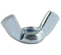 TIMCO BZP Wing Nut - M8 - Zinc - Box of 200