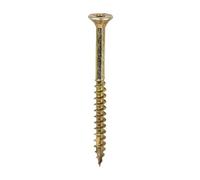 Timco C2 Clamp-Fix Multi-Purpose Premium Countersunk Gold Woodscrews - 4.0 X 50 (200Pcs)