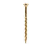 Timco C2 Clamp-Fix Multi-Purpose Premium Countersunk Gold Woodscrews - 4.0 X 60 (200Pcs)