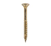 Timco C2 Clamp-Fix Multi-Purpose Premium Countersunk Gold Woodscrews - 5.0 X 50 (600Pcs)