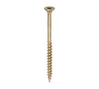 Timco C2 Clamp-Fix Multi-Purpose Premium Countersunk Gold Woodscrews - 5.0 X 70 (200Pcs)