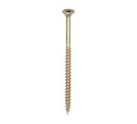 Timco C2 Clamp-Fix Multi-Purpose Premium Countersunk Gold Woodscrews - 5.0 X 90 (100Pcs)