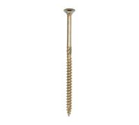 Timco C2 Clamp-Fix Multi-Purpose Premium Countersunk Gold Woodscrews - 6.0 X 120 (100Pcs)