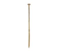 Timco C2 Clamp-Fix Multi-Purpose Premium Countersunk Gold Woodscrews - 6.0 X 180 (100Pcs)