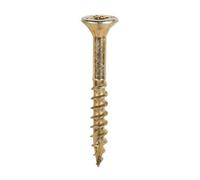 Timco C2 Clamp-Fix Multi-Purpose Premium Countersunk Gold Woodscrews - 6.0 X 50 (200Pcs)