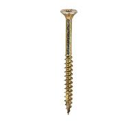Timco 40050C2C C2 Clamp-Fix Multi-Purpose Premium Screws - Tx - Double Countersunk - Yellow 4.0 X 50 Box 200