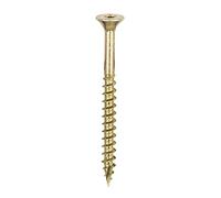 Timco 50060C2C C2 Clamp-Fix Multi-Purpose Premium Screws - Tx - Double Countersunk - Yellow 5.0 X 60 Box 200