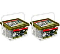 TIMCO C2 Decking Screws TX20 CSK GRN Range - 4.5 x 65mm - Tub of 250 (Pack of 2)