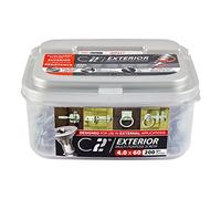 TIMCO C2 Exterior Multi-Purpose Premium Countersunk Silver Woodscrews - 6.0 x 100 -Tub of 60