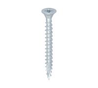 Timco C2 Exterior Strong-Fix - Pz - Double Countersunk With Ribs - Twin-Cut - Silver Box 200 50050C2SBX