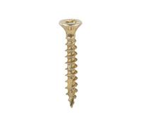 Timco C2 Strong-Fix Multi-Purpose Premium Countersunk Gold Woodscrews - 3.5 X 25 (200Pcs)