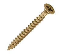 TIMCO C2 Strong-Fix Multi-Purpose Premium Countersunk Gold Woodscrews - 3.5 x 40 - Box of 200