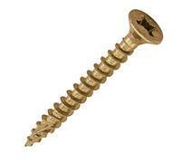 Timco 40035C2 C2 Strong-Fix Multi-Purpose Premium Screws - Pz - Double Countersunk - Yellow 4.0 X 35 Box 200