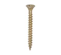 Timco C2 Strong-Fix Multi-Purpose Premium Countersunk Gold Woodscrews - 4.0 X 40 (1200Pcs)