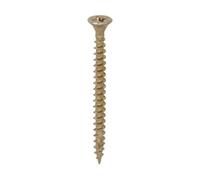 Timco C2 Strong-Fix Multi-Purpose Premium Countersunk Gold Woodscrews - 4.0 X 50 (200Pcs)