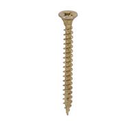 Timco C2 Strong-Fix Multi-Purpose Premium Countersunk Gold Woodscrews - 4.5 X 50 (200Pcs)