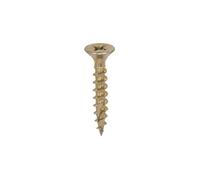Timco C2 Strong-Fix Multi-Purpose Premium Countersunk Gold Woodscrews - 5.0 X 30 (200Pcs)