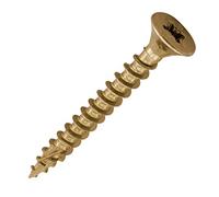 Timco 50040C2 C2 Strong-Fix Multi-Purpose Premium Screws - Pz - Double Countersunk - Yellow 5.0 X 40 Box 200