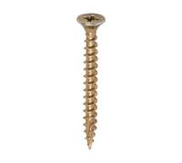 Timco C2 Strong-Fix Multi-Purpose Premium Countersunk Gold Woodscrews - 5.0 X 50 (200Pcs)